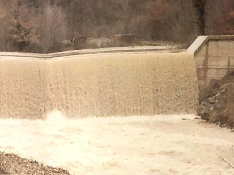 REALIZZAZIONE BRIGLIA SUL FIUME CARPINA